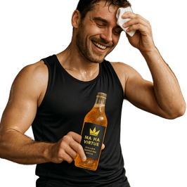 Dressed in a sleek moisturewicking tank top and breathable shorts the individual wipes the sweat from their brow with a satisfied grin clearly invigorated after an intense workout session Instead of grabbing a typical sports drink they reach for a ch-2